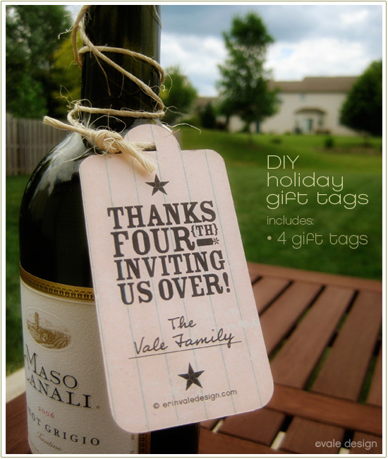 free downloadable wine tag