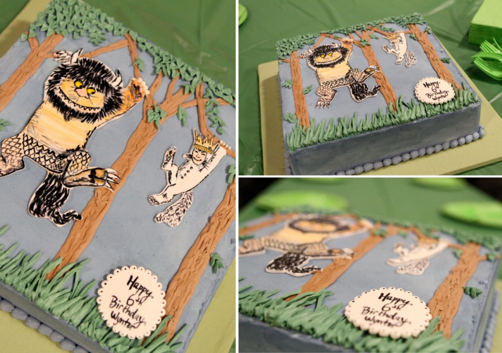 where the wild things are cake