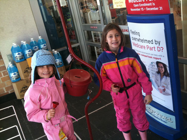 salvation army bell ringing