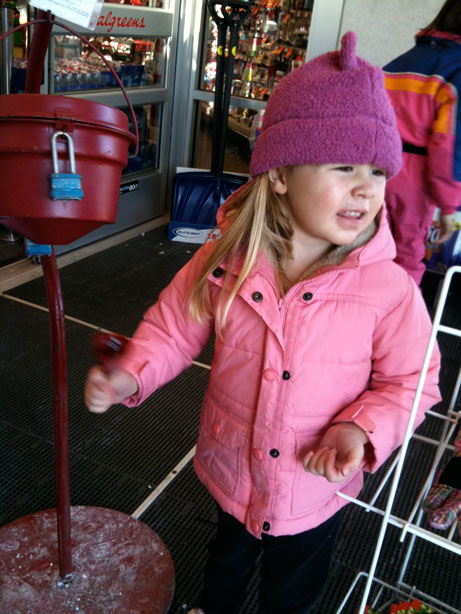 salvation army bell ringing